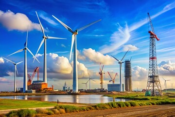 Construction of Modern Wind Turbines: Sustainable Energy Project