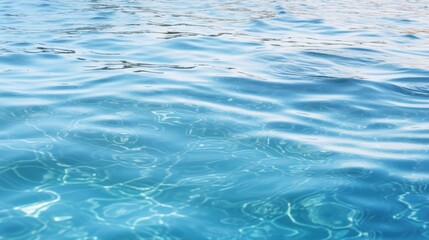 Fototapeta premium Serene Reflections: Tranquil Lake Surface with Gentle Ripples and Nature's Calm Embrace