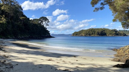 Serene Island Beach Paradise