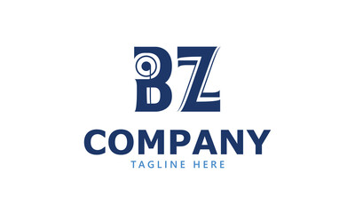 BZ B bz initial logo | initial based abstract modern minimal creative logo, vector template image. luxury logotype logo, real estate homie logo. typography logo. initials logo