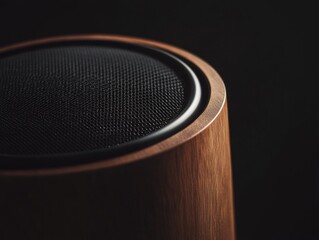 Speaker on Table Close Up
