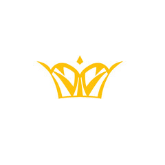 golden king crown illustration