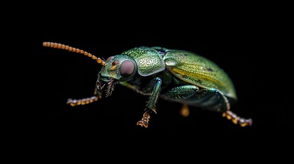 Fototapeta premium Long-tailed insect with long legs