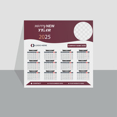 Unique  mordern Calender design   with vector and RGB color