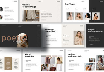 Fashion Portfolio Presentation Layout