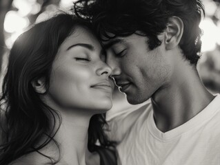 Fototapeta premium Couple Standing Together