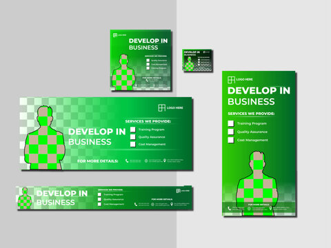 Web Banner Design 5 only