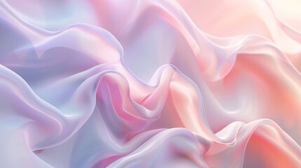 Fototapeta premium Pastel Silk Drape Wallpaper