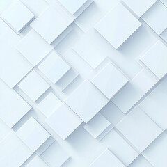 Abstract Minimalist White Square Grid Background