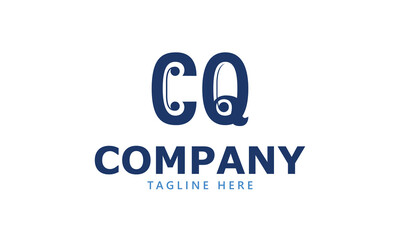 CQ C cq initial logo | initial based abstract modern minimal creative logo, vector template image. luxury logotype logo, real estate homie logo. typography logo. initials logo