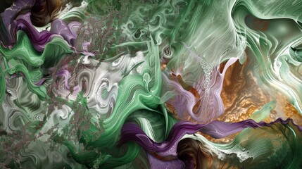 Obraz premium Abstract Swirl Wallpaper Design