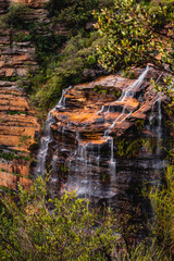 Wentworth Falls in the Blue Mountains, NSW, Australia