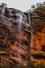 Wentworth Falls in the Blue Mountains, NSW, Australia