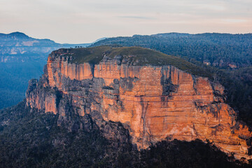 Cliffs in Blue Mountains, NSW, Australia