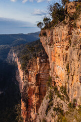 Cliffs in Blue Mountains, NSW, Australia
