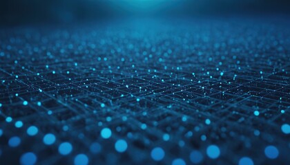 blue dots background 4