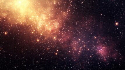 Obraz premium Cosmic Star Cluster in Deep Space