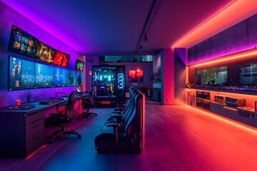 Photorealistic High-Tech Home Setups with Cutting-Edge Electronics