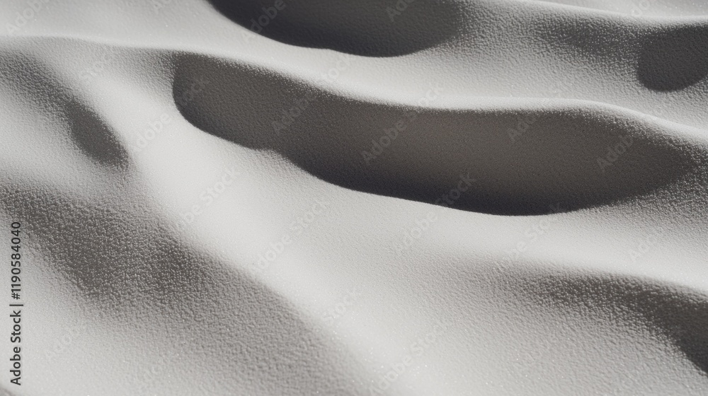 Poster the image is of a sandy beach with a wave pattern