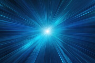 Modern abstract blue gradient texture with radiant light rays for creative design projects and digital artwork backgrounds