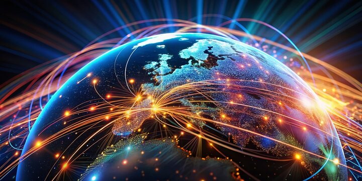 Global Communication Network:  Modern IP Telephony System for Seamless Business Connectivity