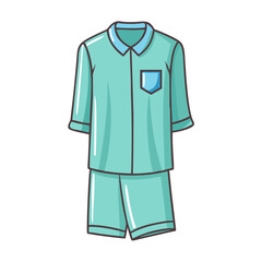 Naklejka premium pajamas vector icon, pajamas vector illustration - simple illustration of pajamas, perfect for logos pajamas 