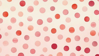 かわいい水玉のイラスト