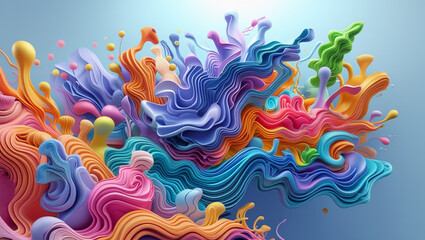 Obraz premium Color Explosion