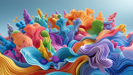 Obraz premium Marine Abstraction