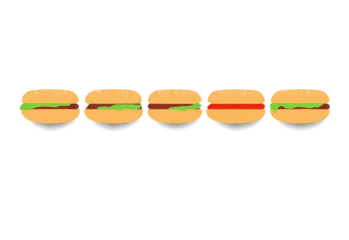Three horizontal lines stacked vertically, resembling a hamburger icon. A minimalist and widely recognized symbol often used in user interfaces as a menu or navigation button.PNG