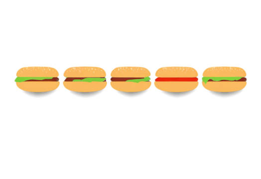 Three horizontal lines stacked vertically, resembling a hamburger icon. A minimalist and widely recognized symbol often used in user interfaces as a menu or navigation button.PNG