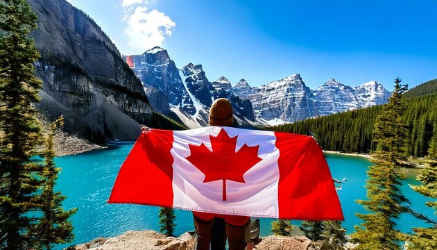 Canada flag, official colors and proportion correctly. National Canada flag