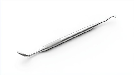 Dental scaler tool designed for professional cleaning and oral hygiene procedures on a white background