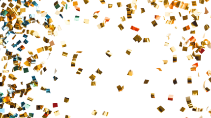  golden confetti background