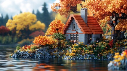 Obraz premium autumn in the city