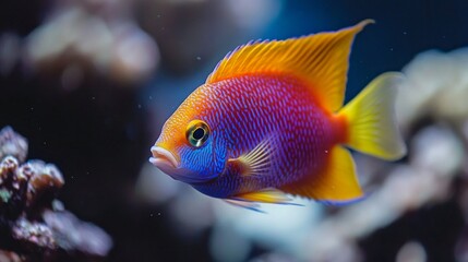 Obraz premium fish in aquarium