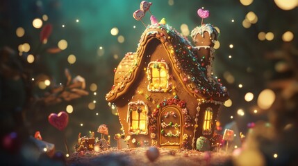 Fototapeta premium christmas tree in the night