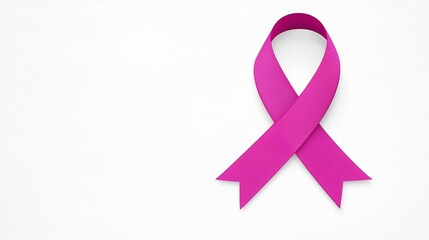 Symbol of awareness and support for cancer fighters and survivors during awareness campaigns
