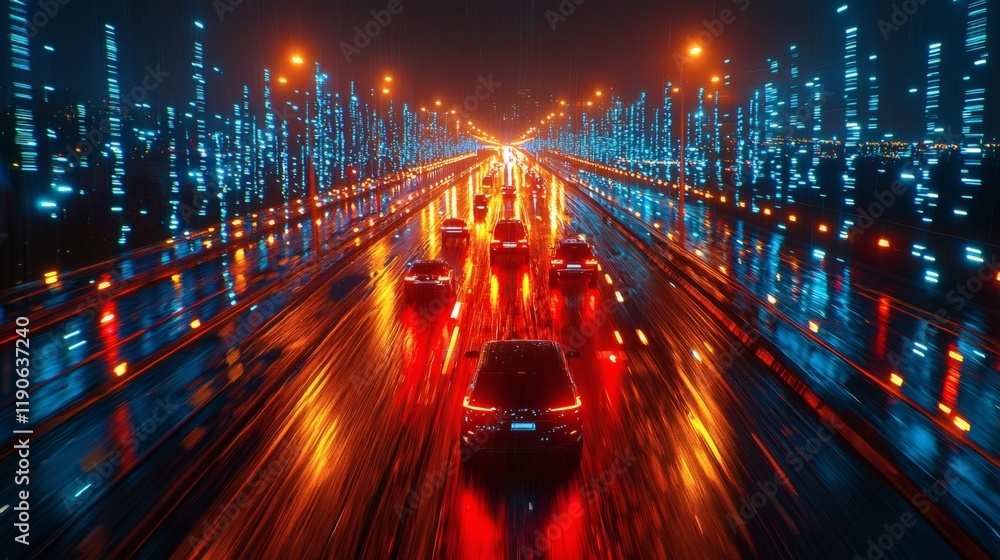 Aufkleber autonomous vehicle advancements featuring voice control systems for enhanced user experience stock p