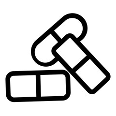 Eraser Pill Drugs icon