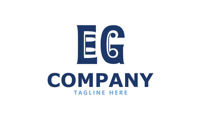EG E eg initial logo | initial based abstract modern minimal creative logo, vector template image. luxury logotype logo, real estate homie logo. typography logo. initials logo