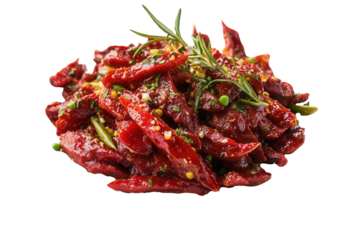 Spicy chili dish, studio shot, food photography, recipe