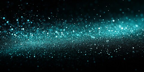 Obraz premium Vibrant green and blue speckled texture on dark background, perfect for bold and artistic compositions in illustration style