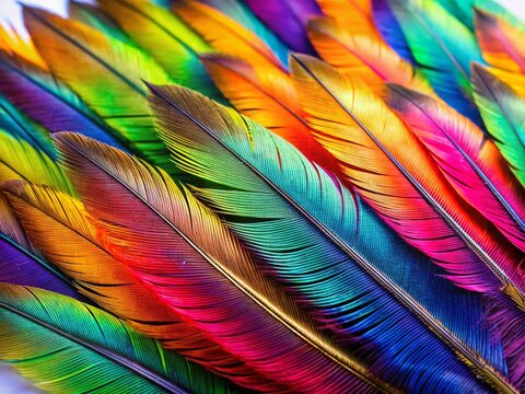 Close-up of Nilgans Feathers, Detailed Texture and Color, Bird Photography