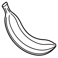 Simple Banana Vector Art