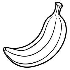 Simple Banana Vector Art
