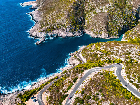Porto Steniti Beach in Zakynthos, Greece