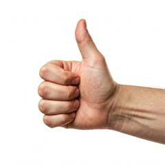 hand showing thumbs up
