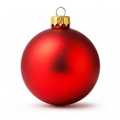 red christmas ball