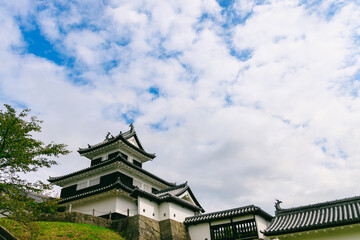 白河小峰城の三重櫓